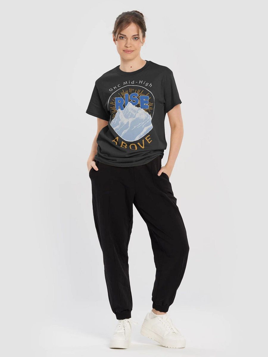 Rise Above OKC Mid-High Tee Dark Colorway product image (5)
