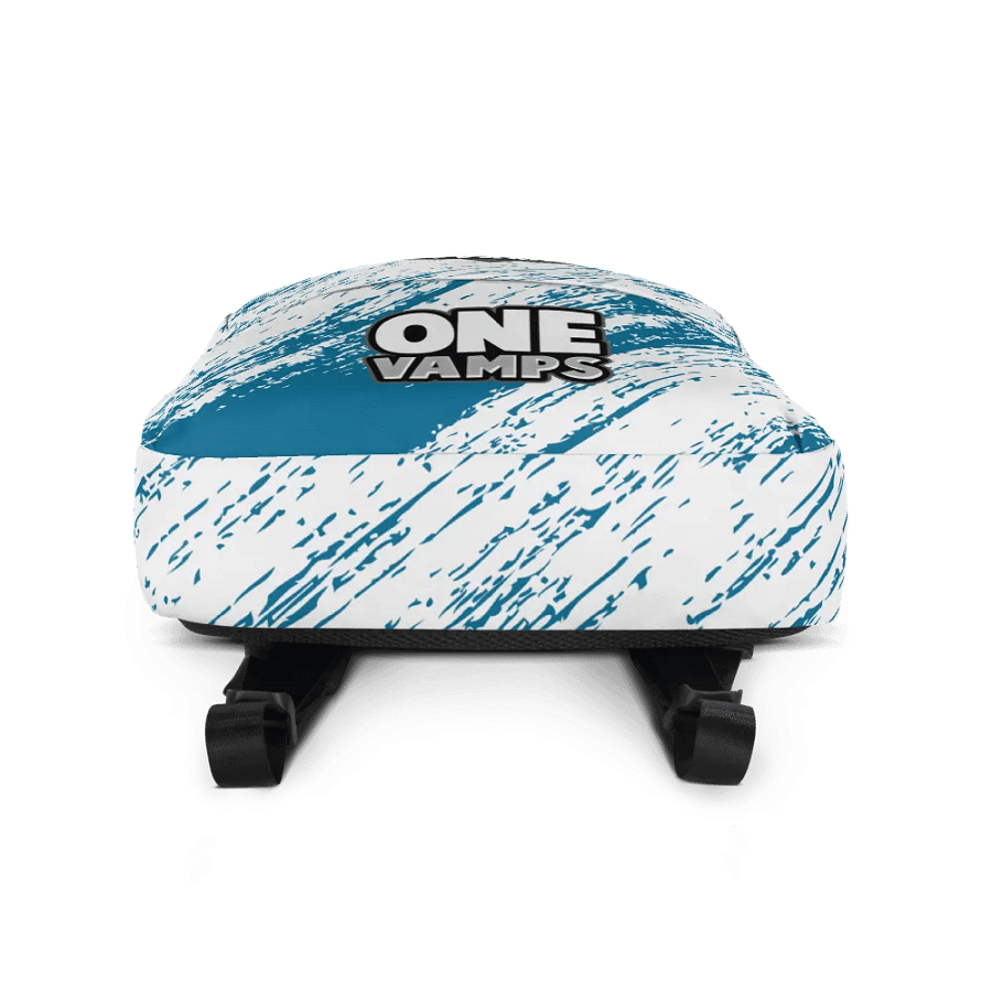 OneVamps Backpack Blue and White product image (7)