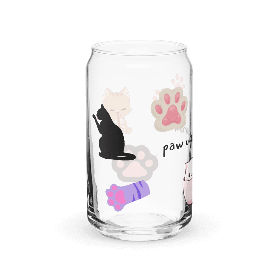 Whimsical Cat Can-Shaped Glass product image (8)