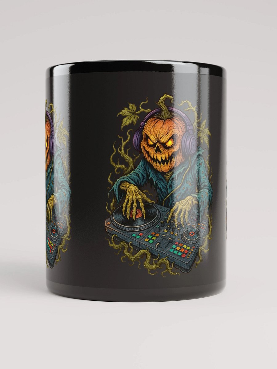 Theatrically Jerry: "DJ Jack-O-Lantern Spins Halloween Beats" Mug product image (5)