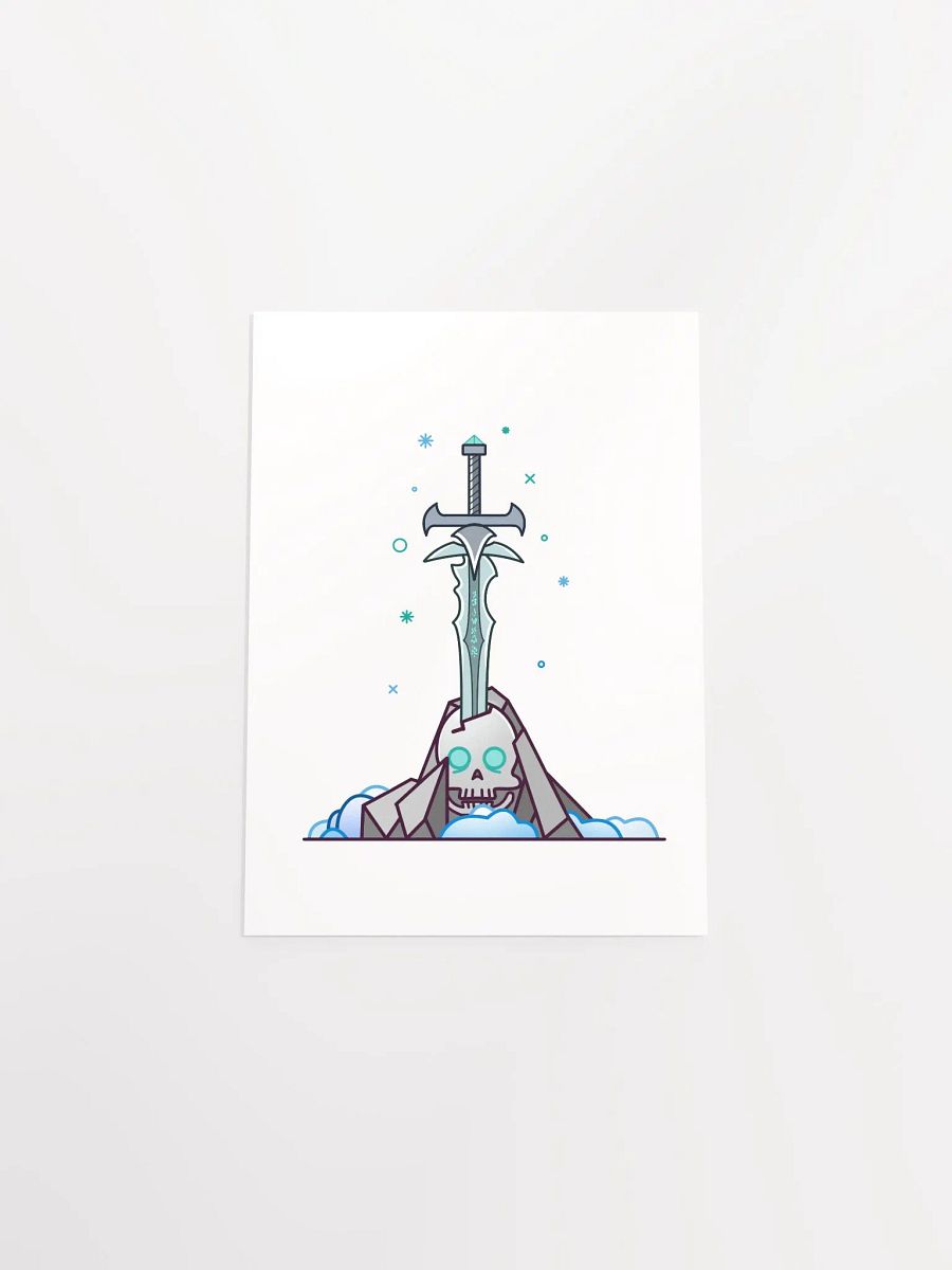 Sword in the Skull - Lich Variation - Poster product image (4)