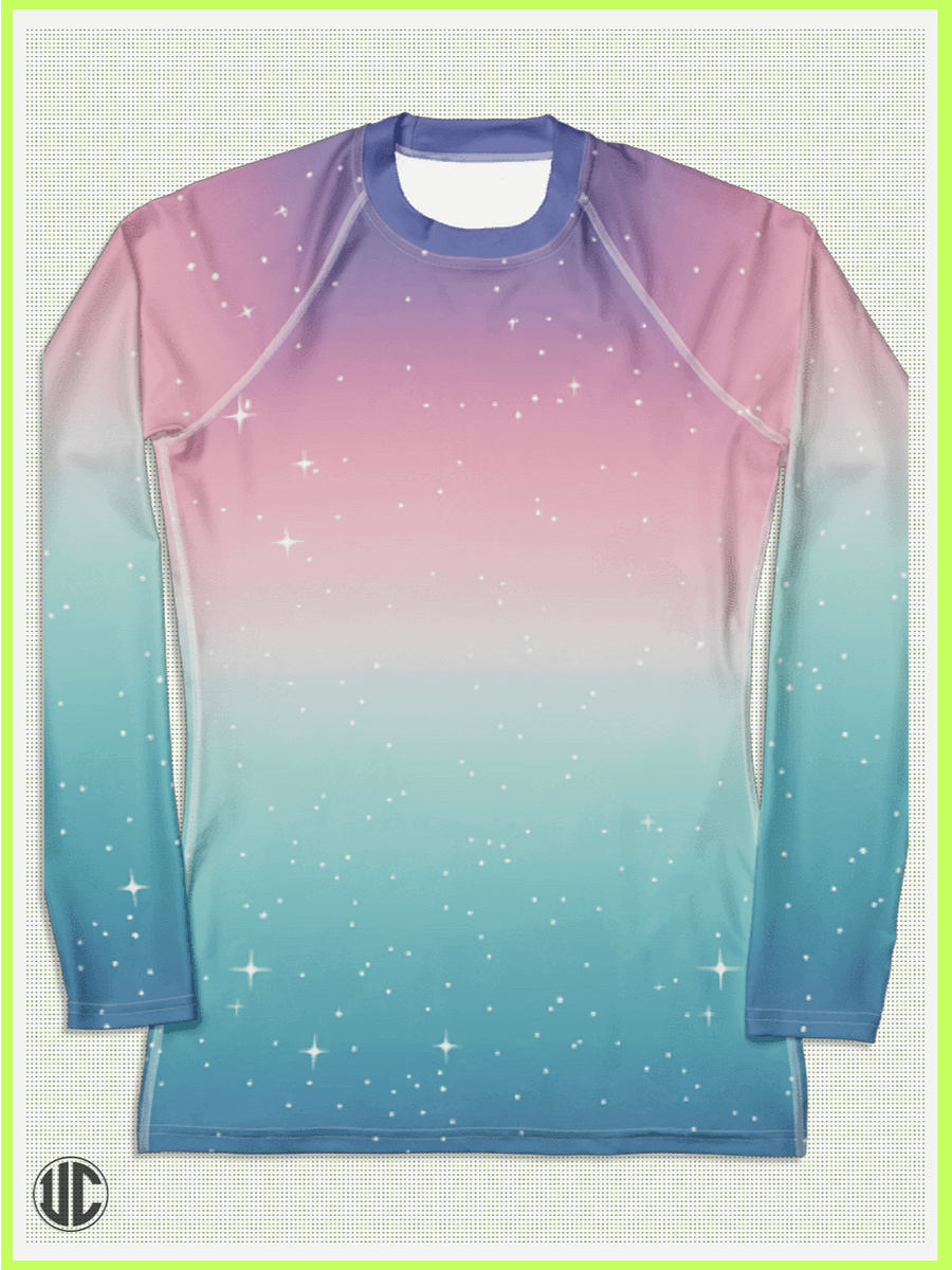 Celestial Glow – Women’s Rash Guard product image (6)