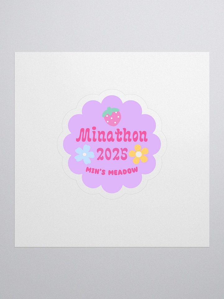 Minathon 2025 Sticker [LIMITED EDITION] product image (1)