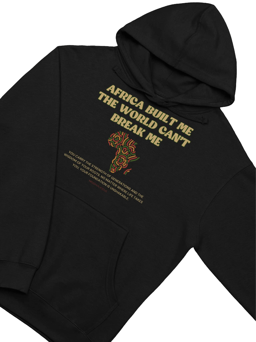 Africa Built Me Unisex Hoodie – Celebrate Roots & Resilience product image (19)