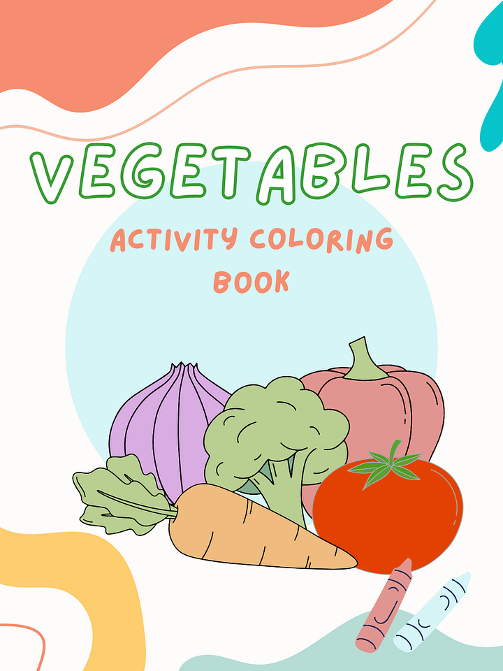 Veggie Adventures: Activity Based Coloring Book product image (2)
