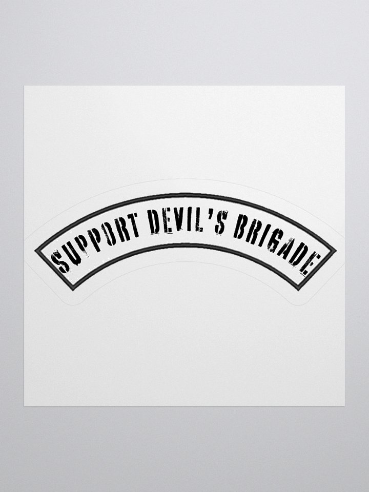Devil's Brigade Support Rocker Sticker product image (3)