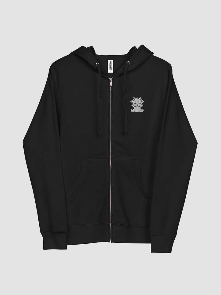 WHITE BOOGIE BATISTA Fleece Zip Up Hoodie product image (2)