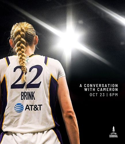 Join #LifetimeCardinal and former @stanfordwbb standout @cameronbrink22 for an exclusive live virtual event as we discuss her...