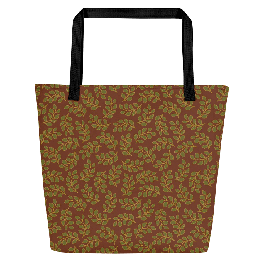 “Scattered Leaves Adrift” Large Tote Bag product image (4)