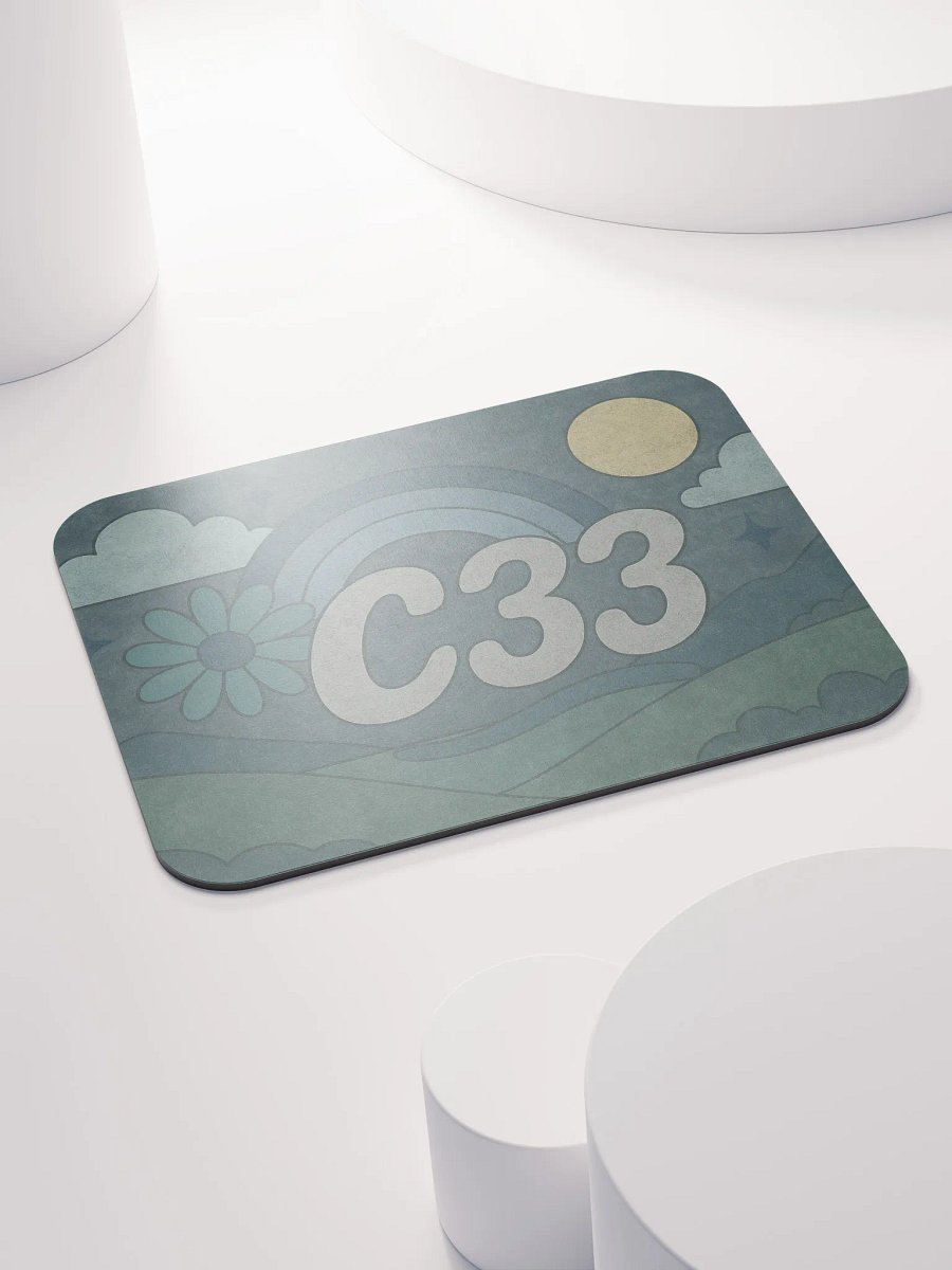 C33 Rainbow Darkness Mouse Pad product image (4)