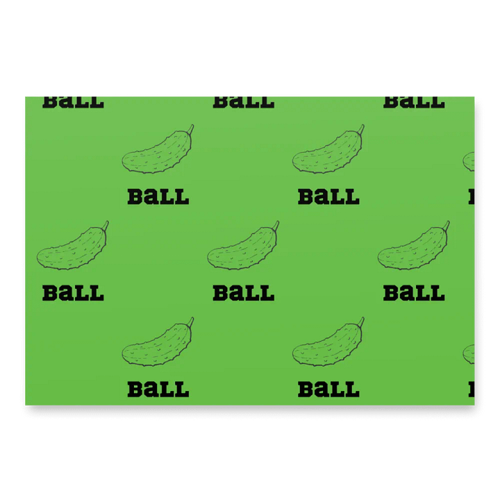 Pickleball Wrapping Paper product image (1)