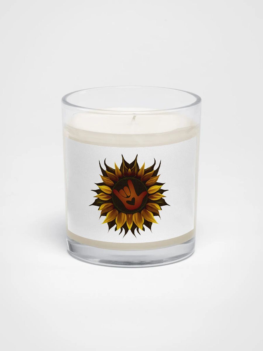 ASL Love Sunflower Soy Candle product image (1)