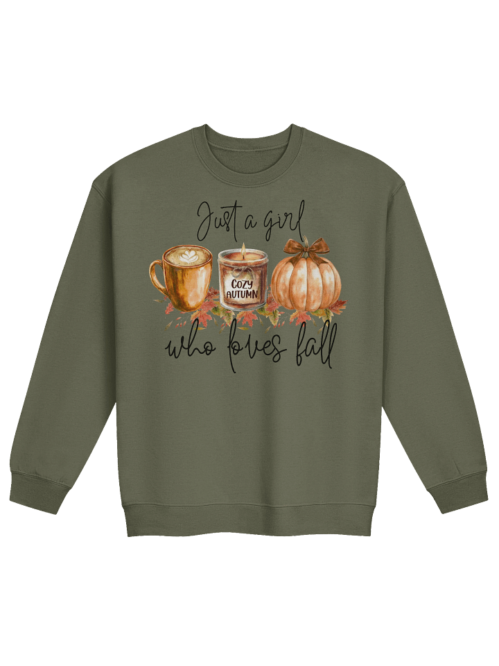 'Just a Girl Who Loves Fall' Crewneck product image (5)