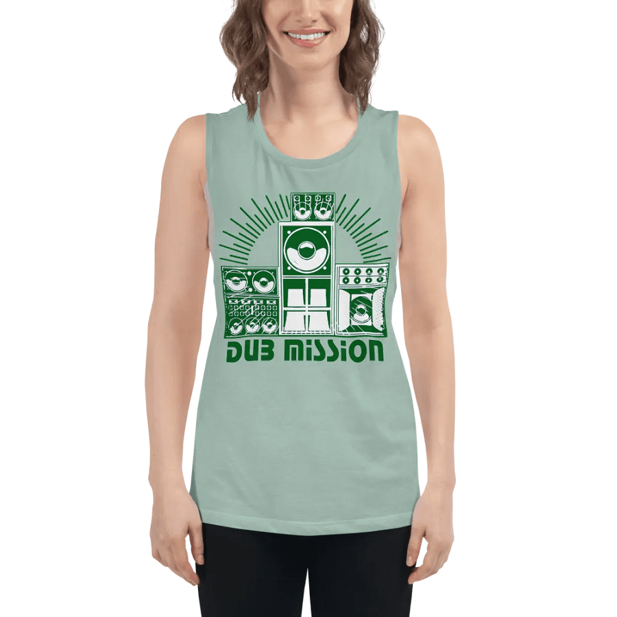 Women's Tank Top | Dub Mission Green product image (8)