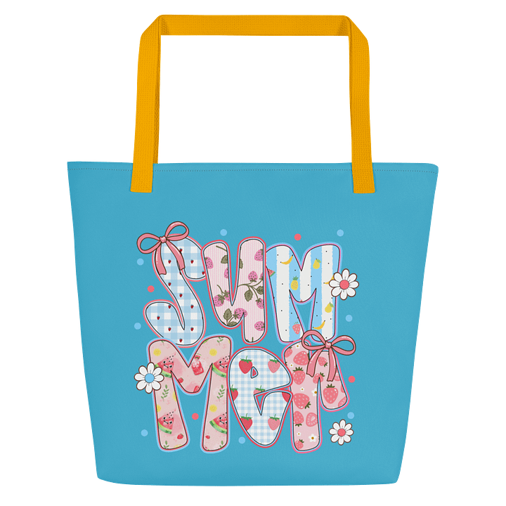 Sweet Summer Patchwork Tote Bag product image (1)
