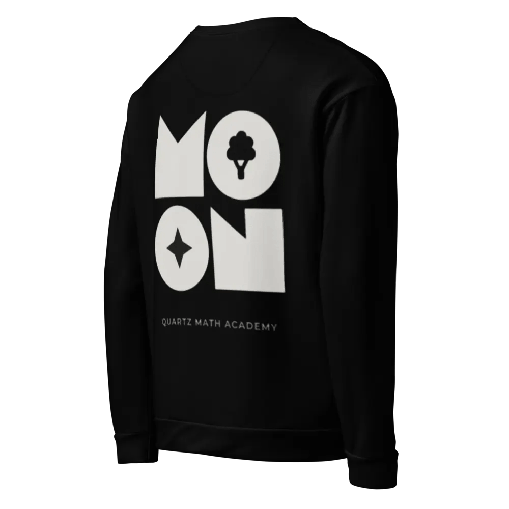 quartz math apparel Moon Collection Sweatshirt All Over Design product image (5)
