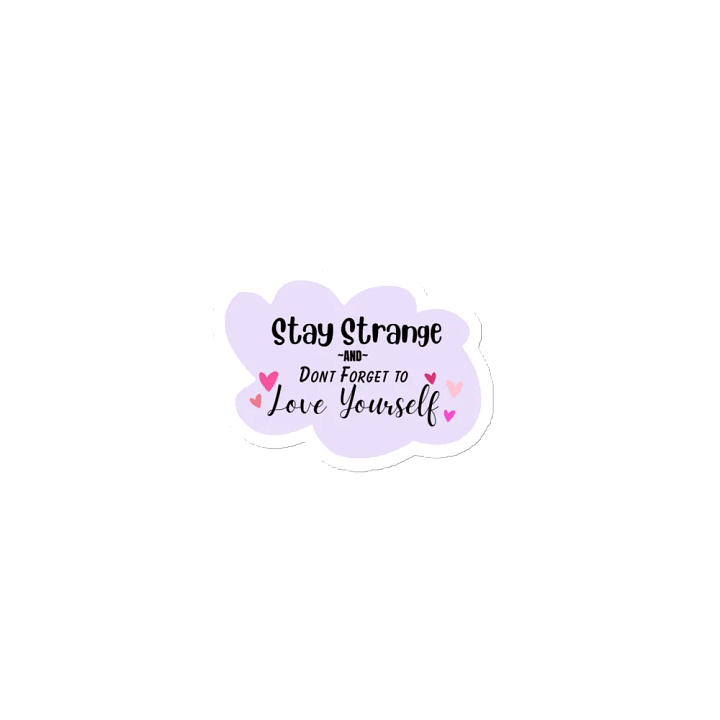 Stay Strange Magnet product image (2)