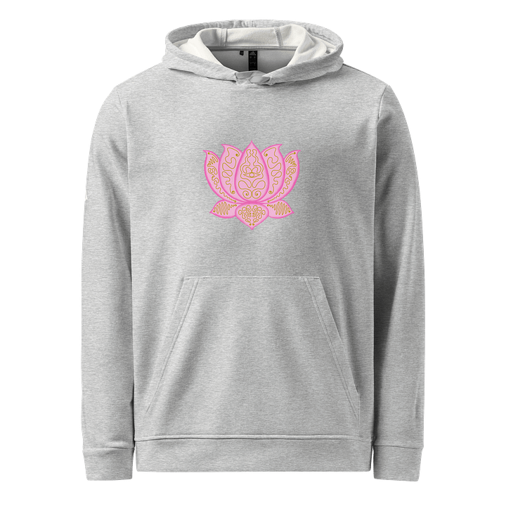 Lotus Serenity Gold-Trimmed Hoodie product image (1)