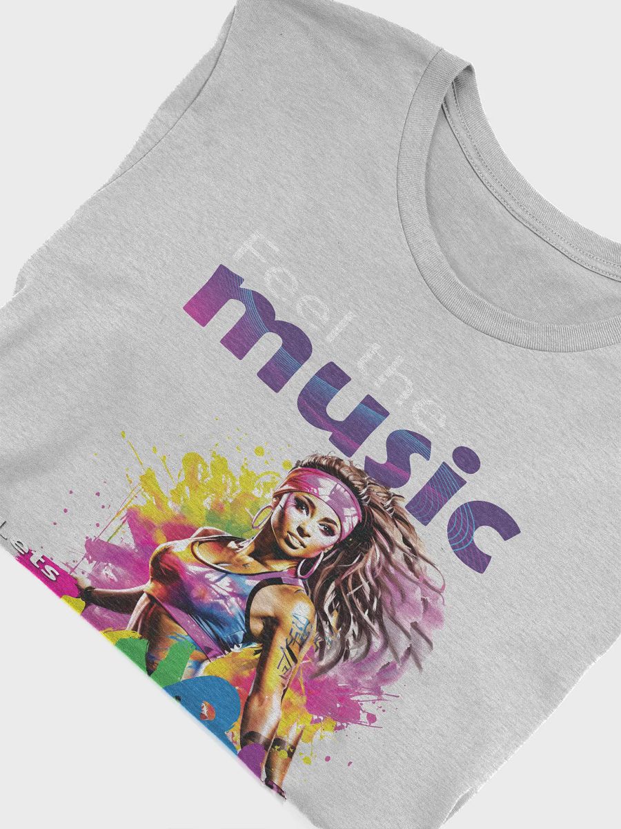 Feel The Music Lets Zumba Fitness Dance Class Instructor T-Shirt product image (7)