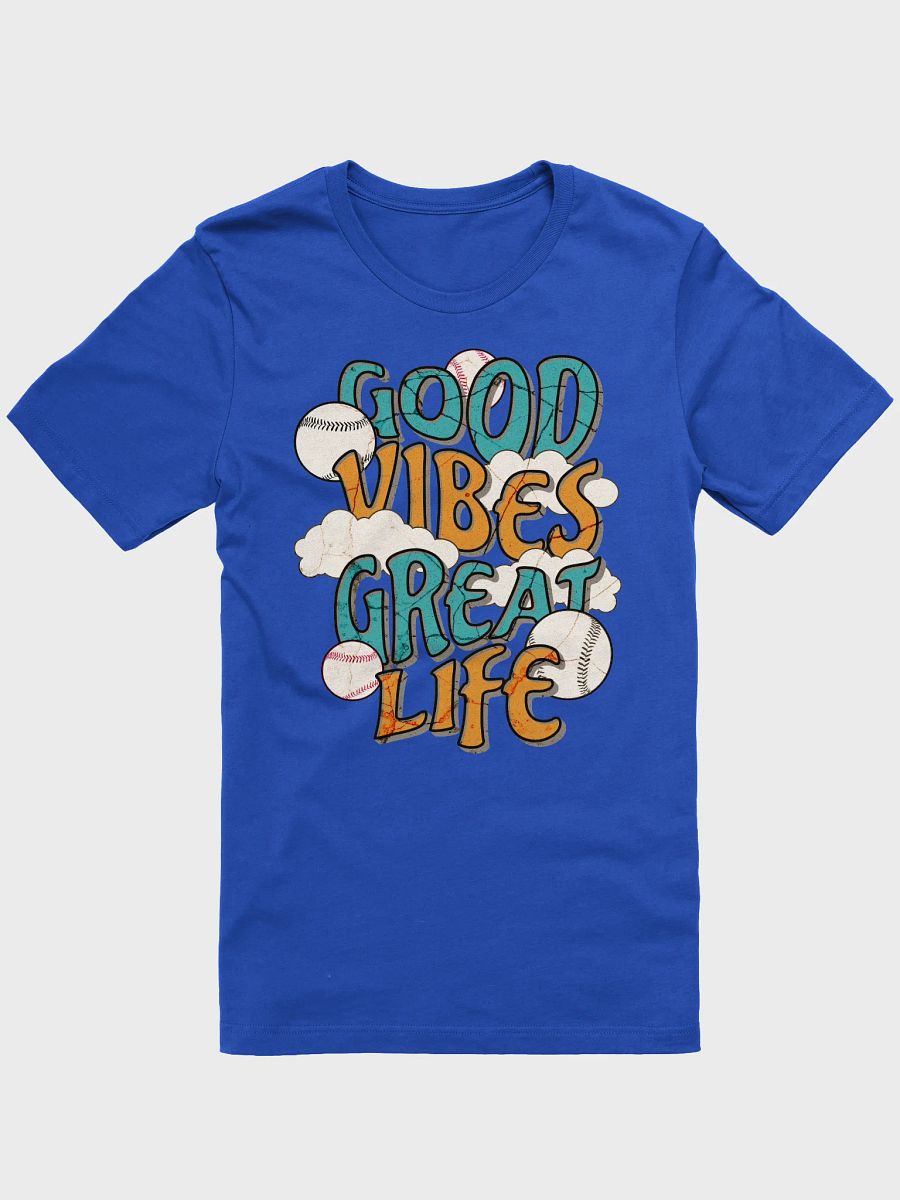 Good Vibes Great Life Baseball Tee product image (7)