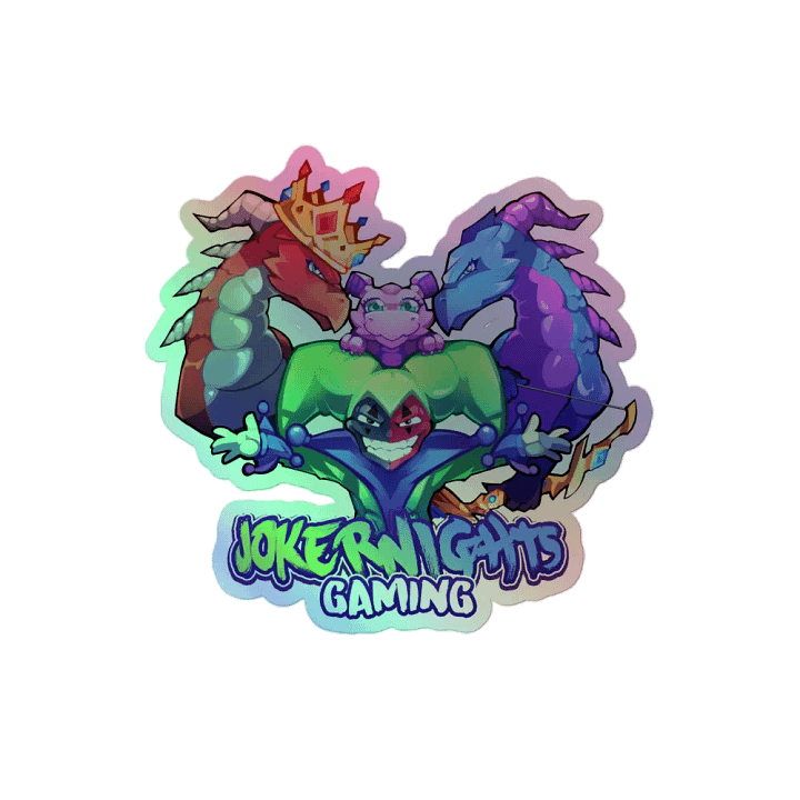 Jokernights Holographic Sticker Pack product image (2)