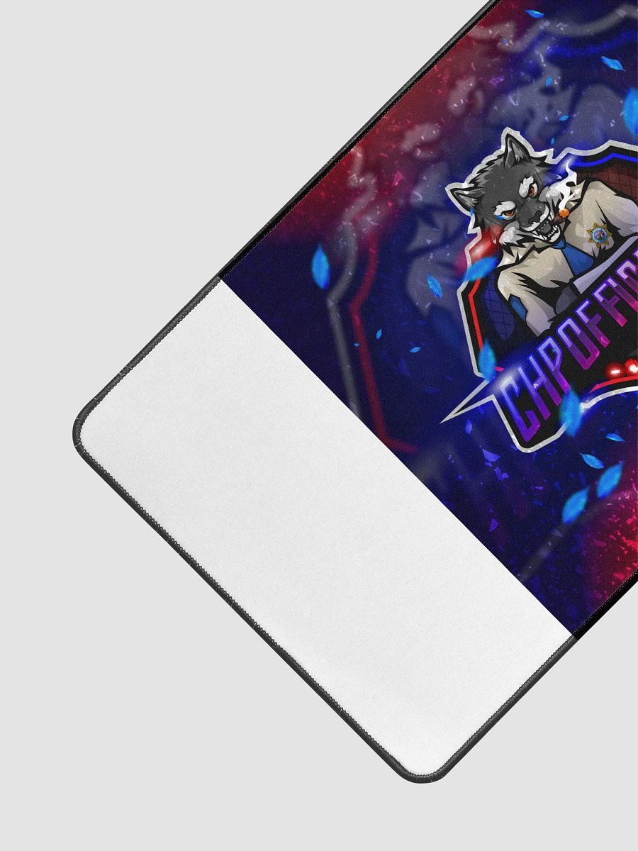 Wolf Police Officer Desk Mat product image (3)