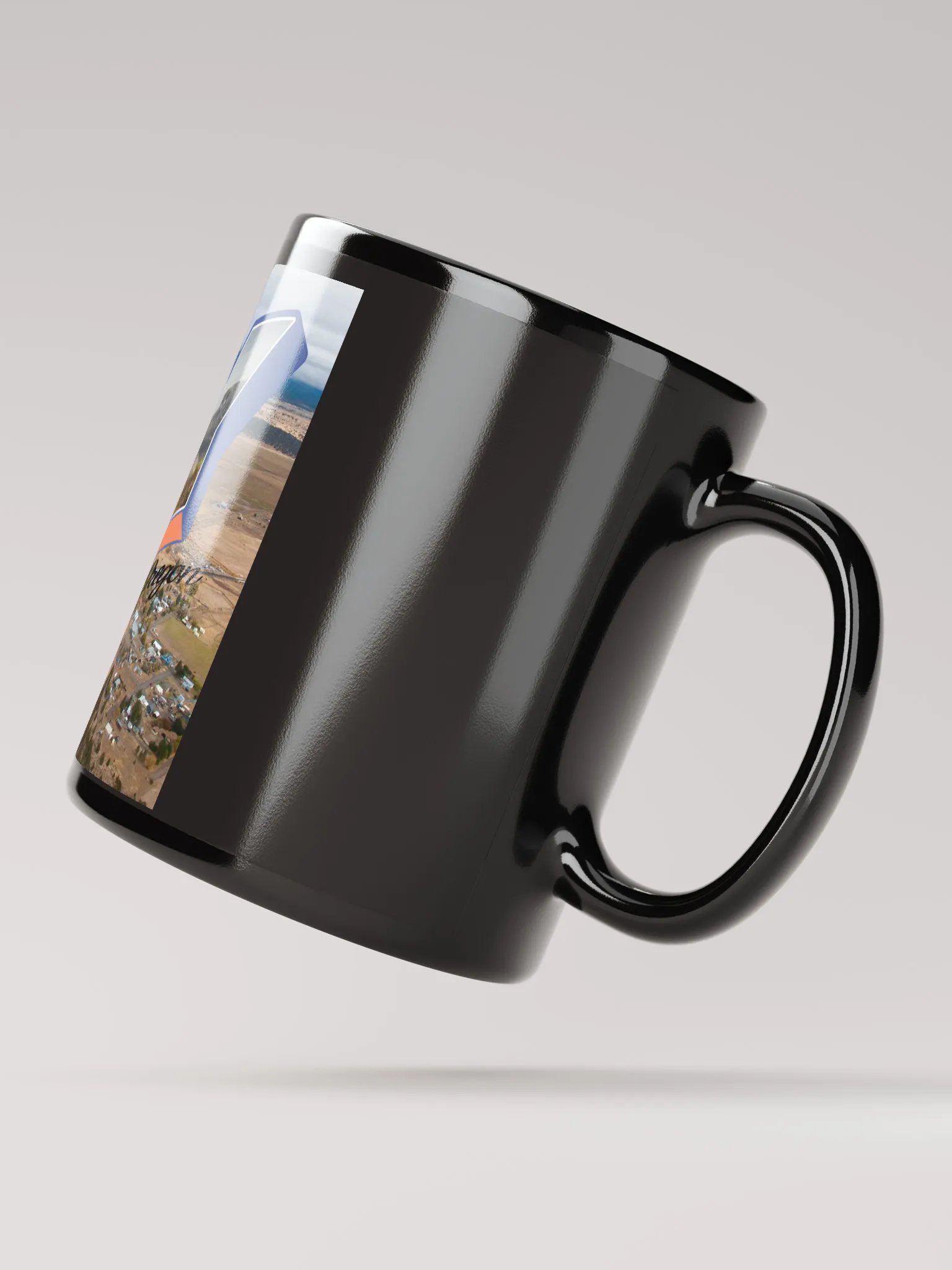 Greetings From Bly Coffee Cup (Black) product image (4)