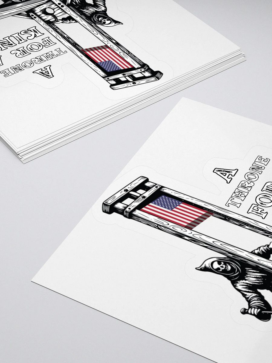 LIMITED - JUNE 2025 - FLAG DAY - NO KINGS STICKER product image (10)