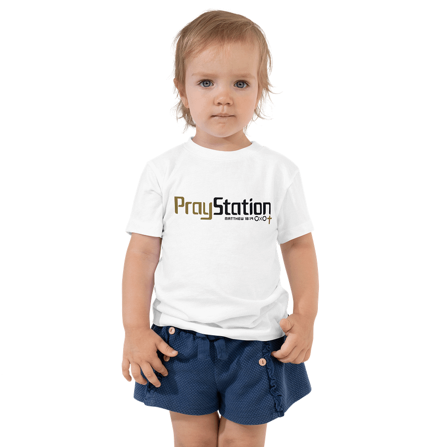 LXA PrayStation Toddler Tee | Love X Aloha - Faith Collection | Premium Christian Apparel product image (1)