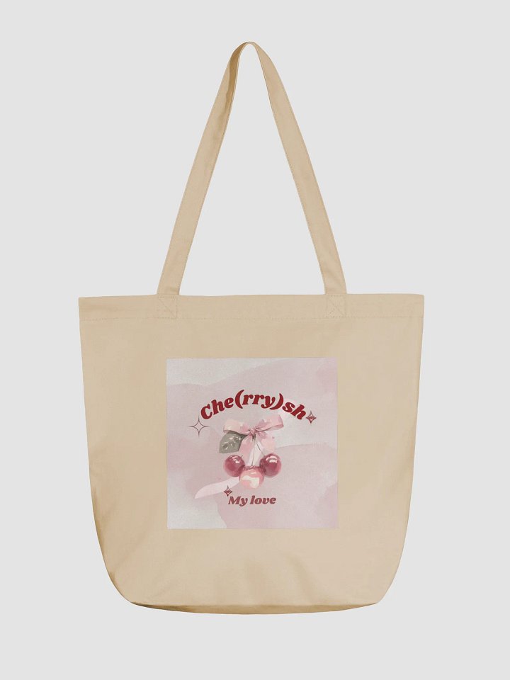 Che(rry)sh My Love cute Eco-Friendly Tote Bag product image (1)