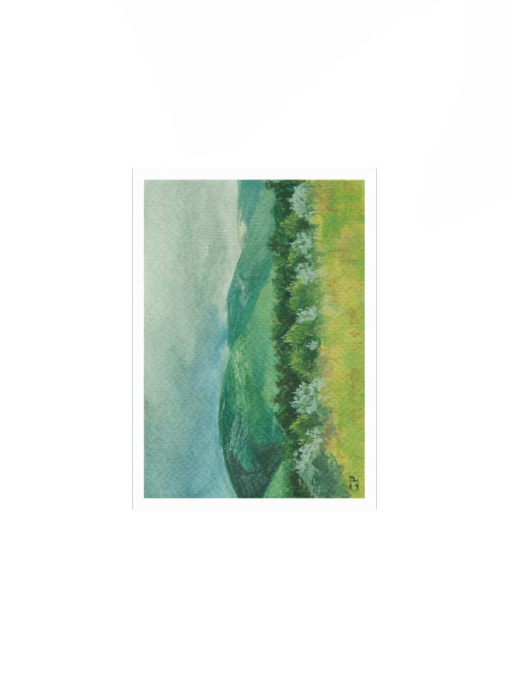Stormy Hills - Art Print product image (2)