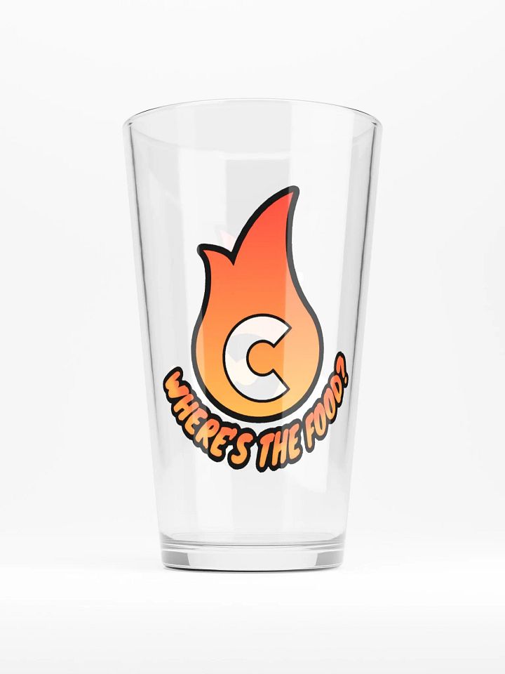 Where's The Food Pint Glass product image (1)
