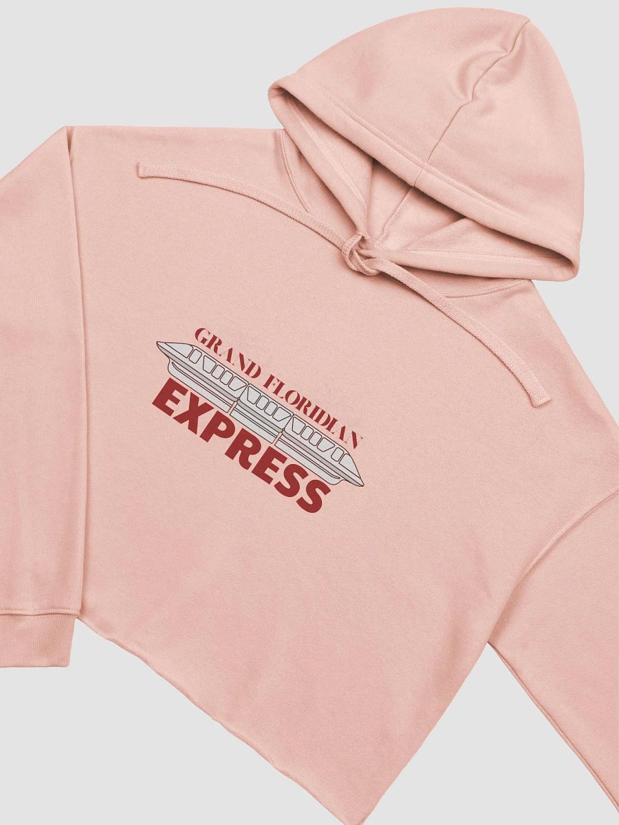 Grand Floridian Express Crop Hoodie – Disney World Resort Collection Peach product image (3)