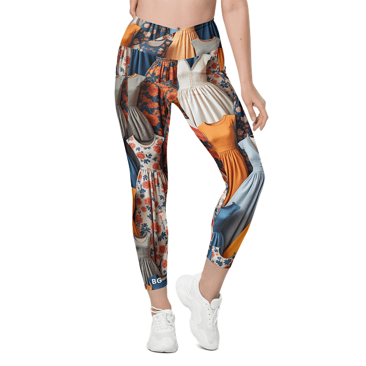 Barry Grady 'Dresses' Crossover Leggings product image (1)