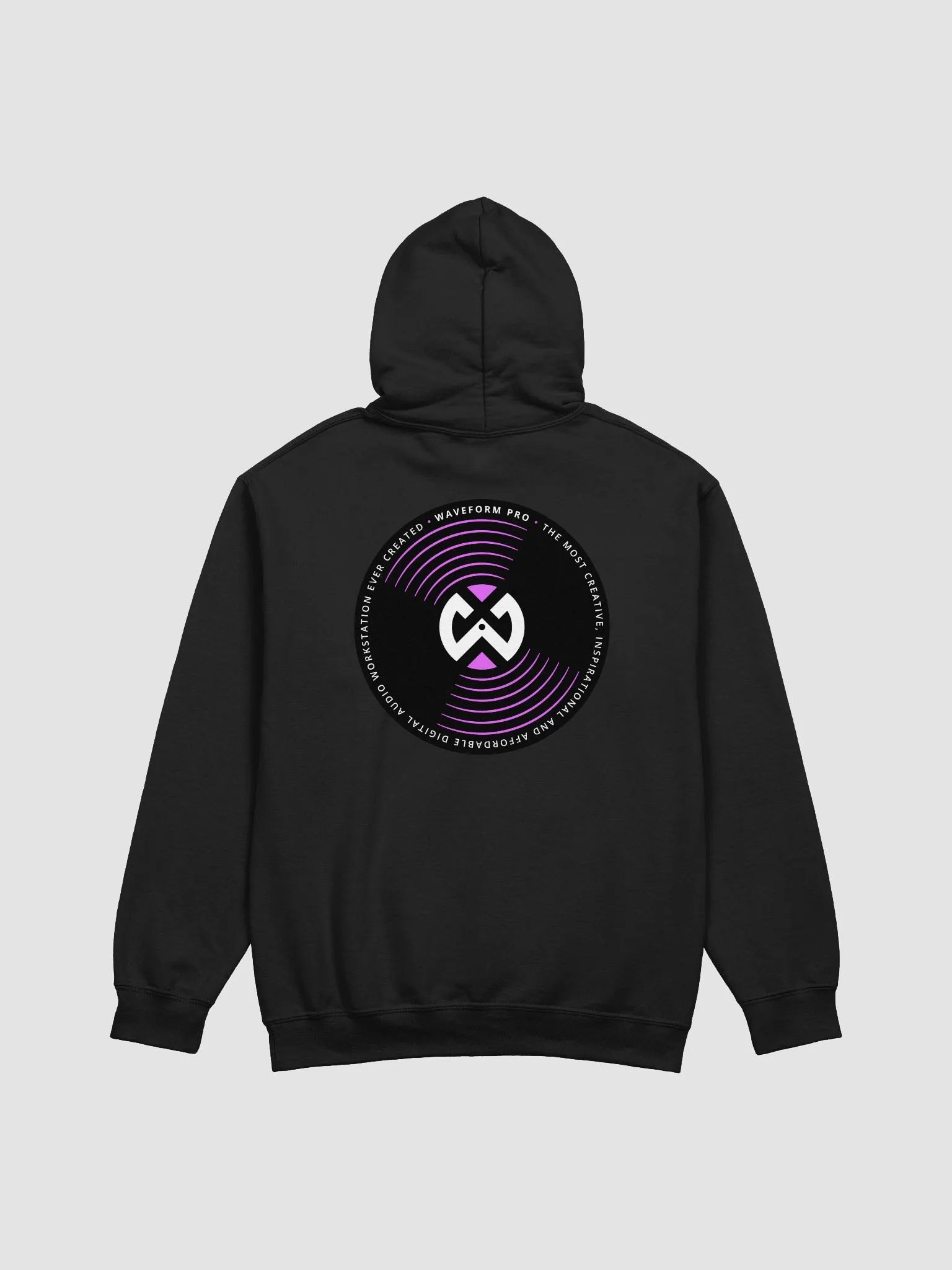 Waveform Vinyl Classic Hoodie - back product image (3)