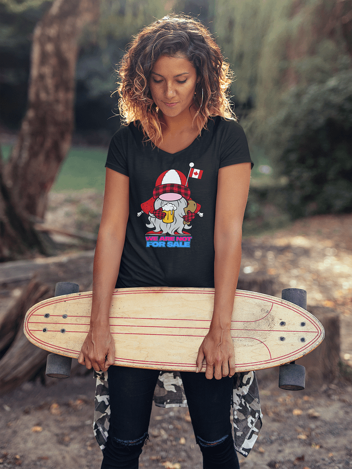 Canadian Cozy V-Neck Tee product image (13)