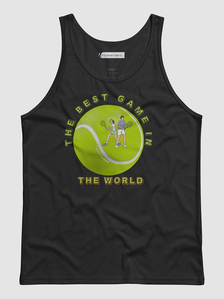 The Best Game in the World – 3D Tennis Duo Men's Tank product image (3)