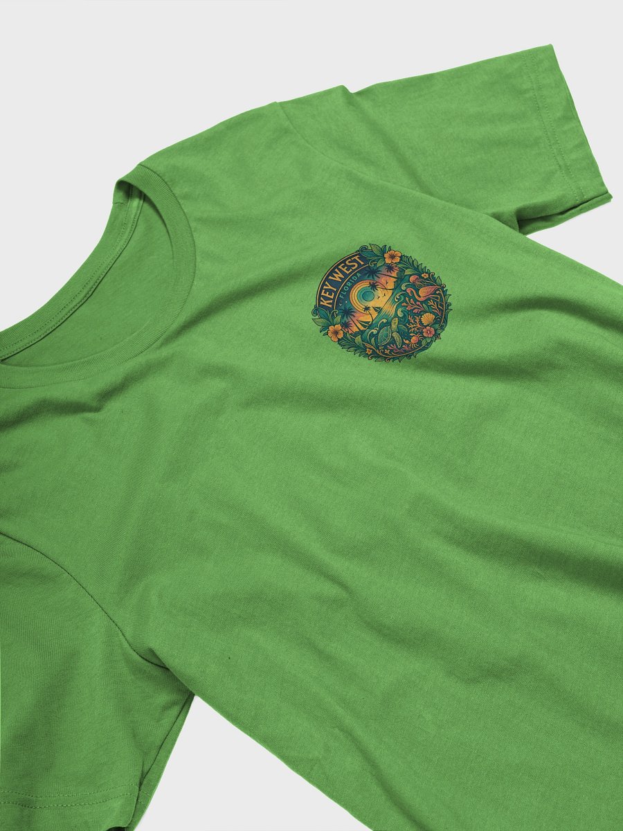 Key West Tropical T-Shirt Ultra Soft Tee with Ocean Scene product image (4)
