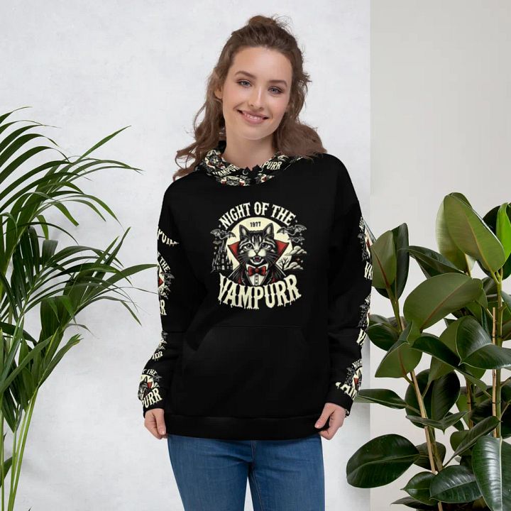 Vintage NIGHT OF THE VAMPURR - Hoodie product image (2)