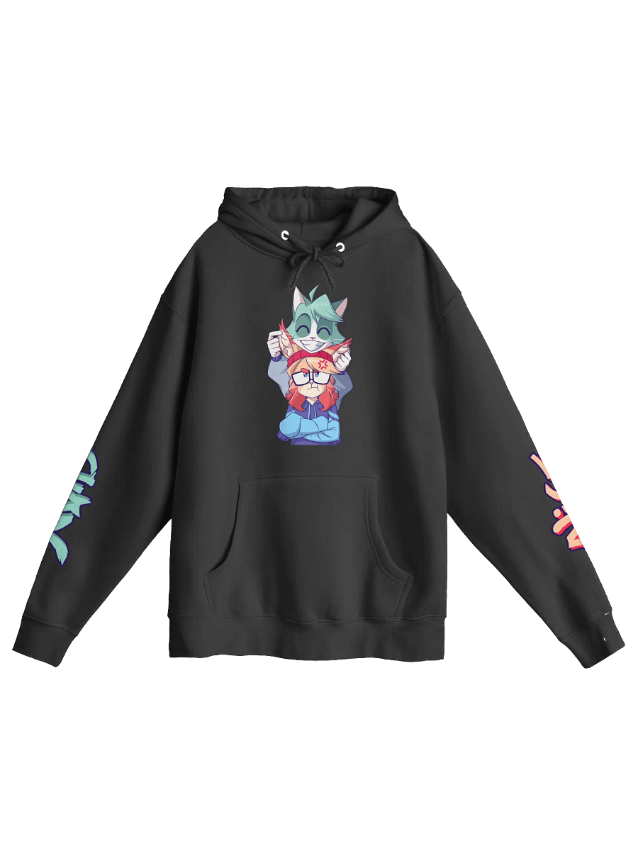 Cyan Teasing Alice's Ears Premium Pullover Hoodie product image (1)