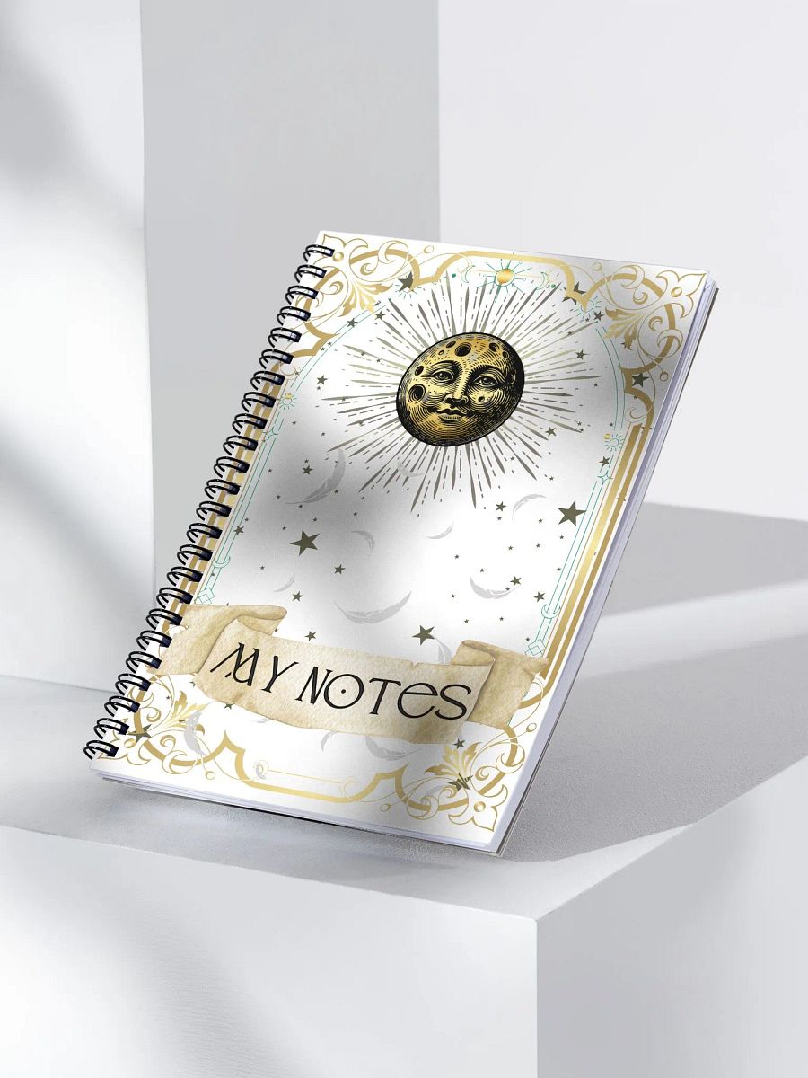 Celestial Daylight Spiral Notebook product image (3)