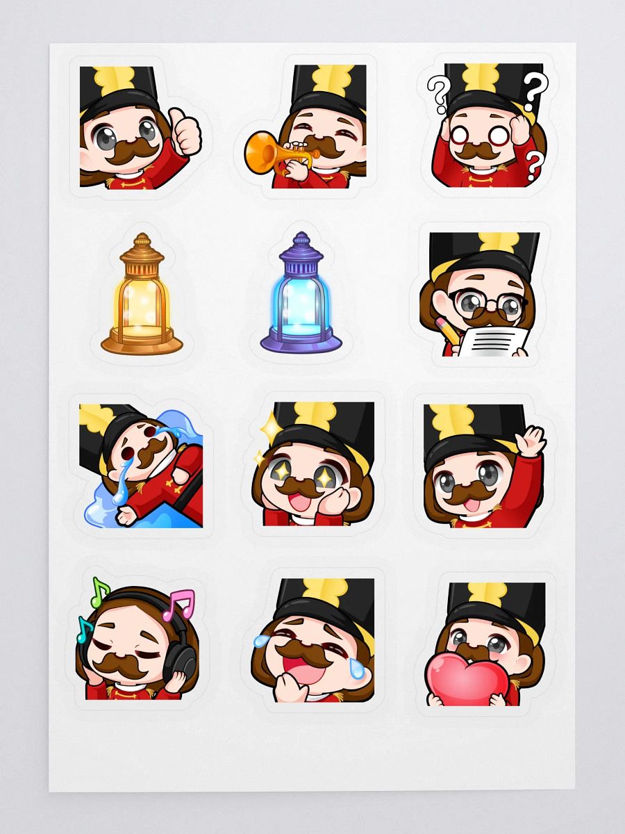 Emote Sticker Page product image (1)