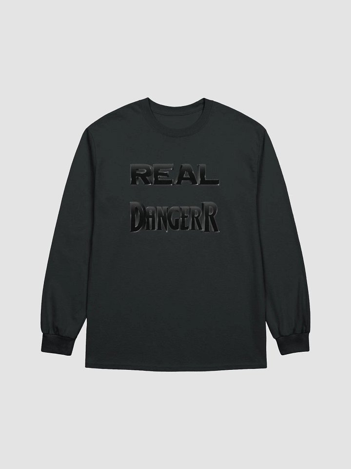Blk & Wht 3D Dangerr HOAL Gildan Ultra Cotton Long Sleeve T-Shirt product image (1)