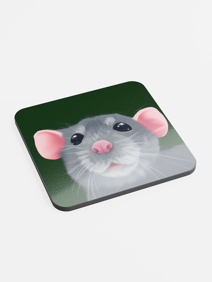 Blue Dumbo baby boy rat coaster product image (2)