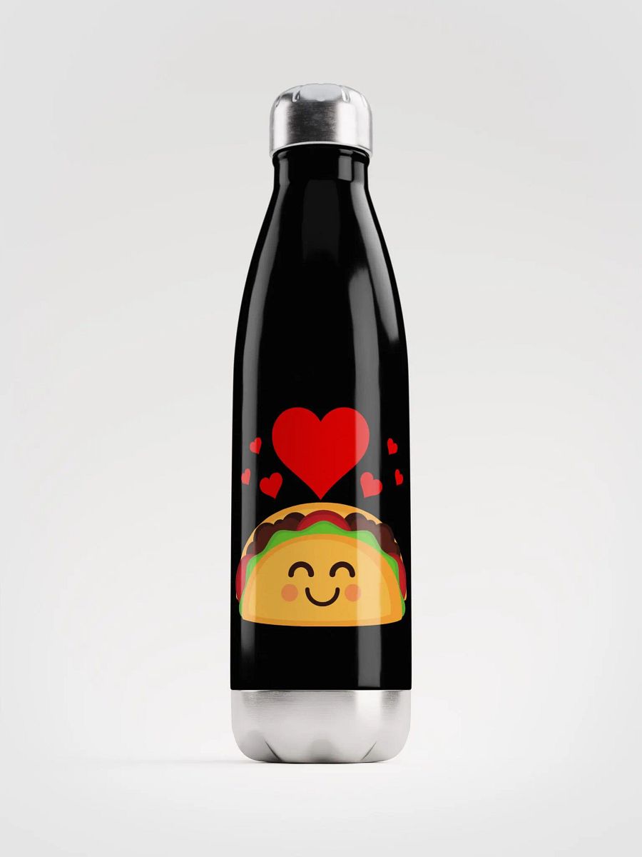 Taco Love Stainless Steel Water Bottle product image (1)