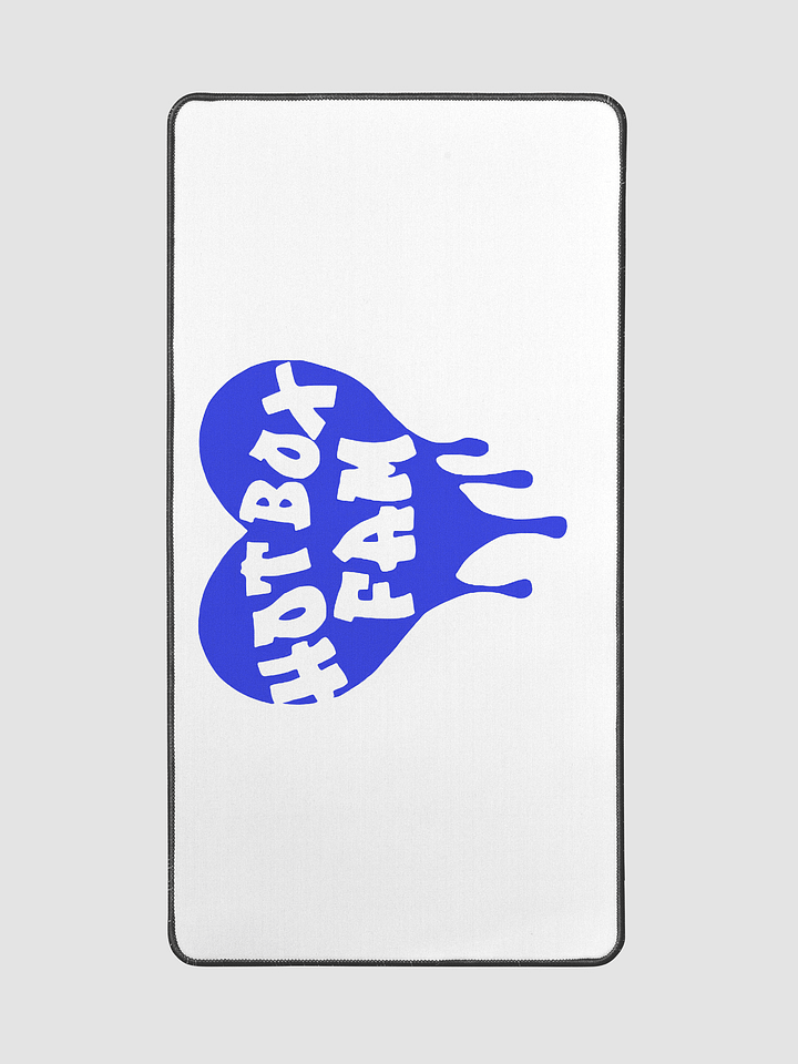 HOT BOX FAM TRANSPARENT ROYAL BLUE LOGO ON DESK MAT product image (2)