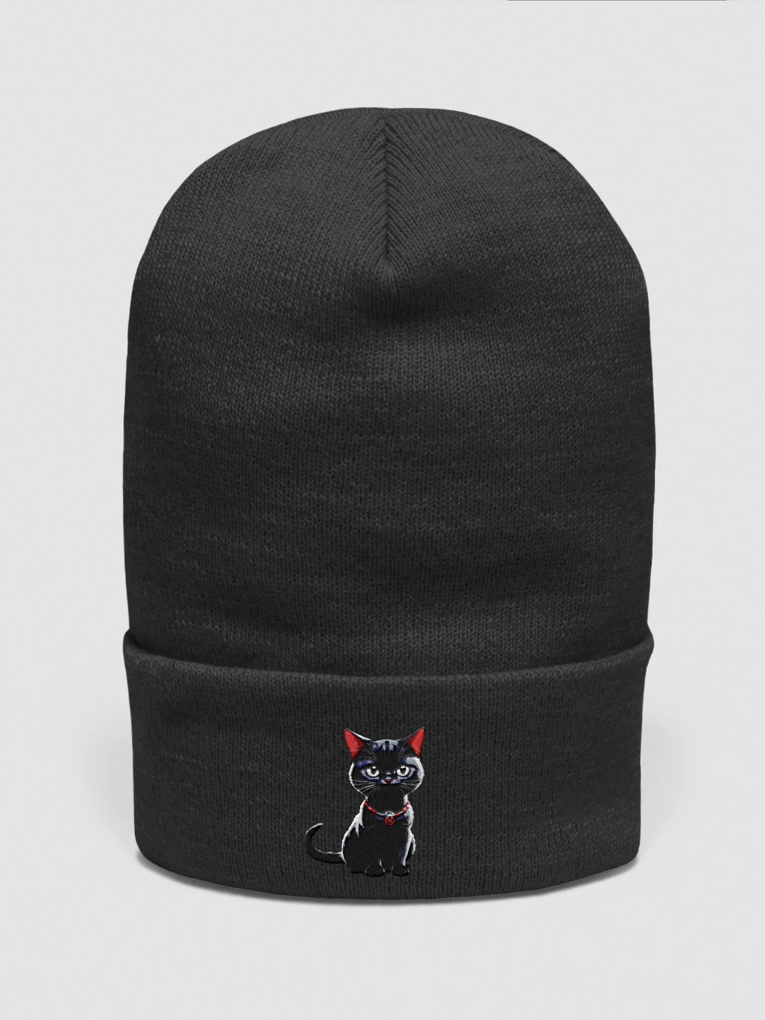 Mystical Feline Cuffed Beanie product image (3)