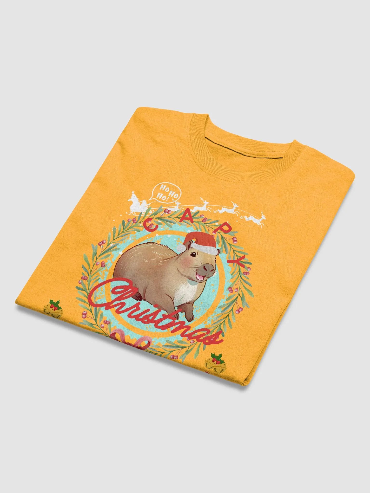 Cappy Christmas Capybara T-Shirt product image (34)