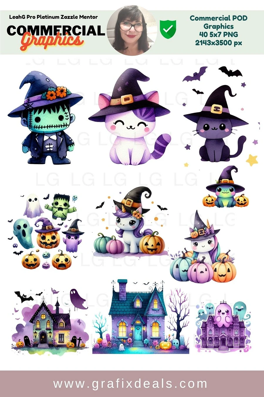 Ultimate Halloween 2024 Guide and graphics for Zazzle print-on-Demand Creators product image (3)