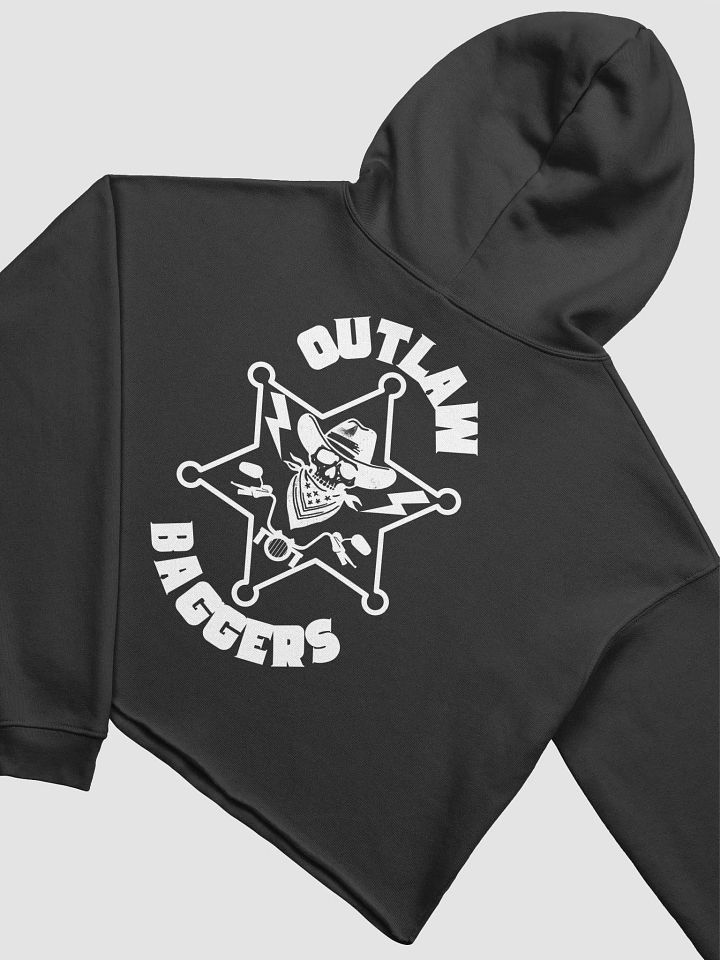 Outlaw Baggers Origins Crop Top Hoodie product image (1)